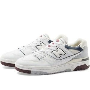 New Balance‎ 550 White Burgundy Men's Size 10